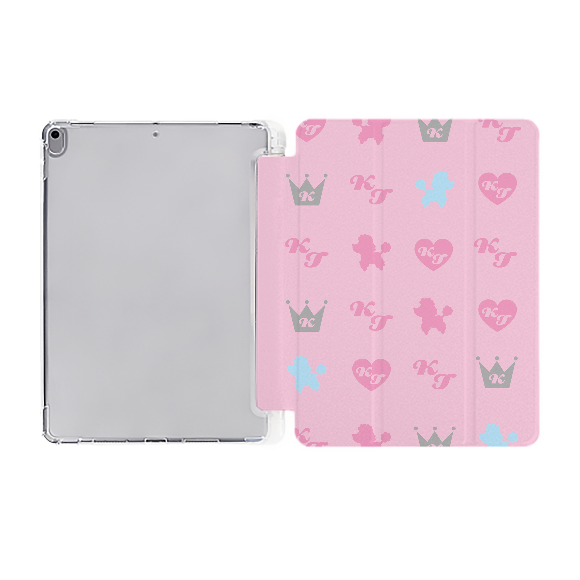 （画像用） Hello Kitty ハローキティ IPad ケース ペン収納付き 三つ折りスタンド PUレザー×シリコン 対応機種9.5/10.5/10.9インチ